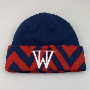 Gorro de Punto Jacquard de Lana 100% Personalizado al por Mayor, Unisex, Cálido para Invierno, con Logotipo Bordado Personalizado para Viajes - Product Image 2