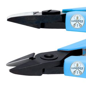 Lindstrom Coupe diagonale ultra affleurante à tête ovale en acier inoxydable, poignée sûre ESD 0.1-1mm 8142 pour la fabrication d'anneaux - Product Image 3