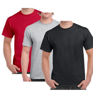 T-shirt homme en coton élasthanne T-shirt athlétique à séchage rapide T-shirt sport pour entraînement coupe musculaire T-shirt blanc en gros meilleur style de mode - Product Image 5