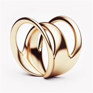 Espejo de hierro con marco de Metal para decoración de pared, espejo Circular Irregular para sala de estar, Vintage, de lujo, informal - Product Image 6