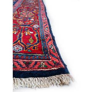 Aalam Hand Knotted <b>Wool</b> Rugs <b>Red</b> Orange Medallion Kilim for Home-Pae-4202 9x12 Rectangle Abstract Handmade for Teen's Entryway - Product Image 4