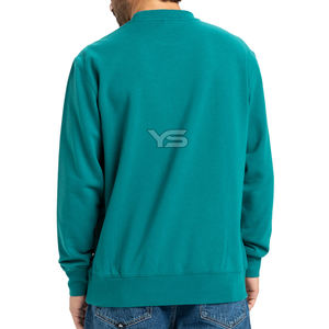 เสื้อสเวตเตอร์ผ้าฝ้ายสำหรับทุกเพศ, เสื้อสเวตเตอร์ผ้าฝ้ายสีพื้นสำหรับใส่ได้ทั้งชายและหญิงผ้าทอแบบไม่ทอพิมพ์ลายดิจิตัลและ100% - Product Image 3