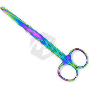 Tijeras Quirúrgicas de Titanio Multiusos de Primera Calidad, Afiladas/Redondeadas, Rectas, Instrumentos Médicos Quirúrgicos - Product Image 1