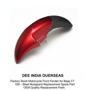 Garde-boue avant de moto en acier pour Bajaj CT 100 – Pièce de rechange d'origine - Product Image 2