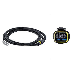 6PU230048351 - Sensor de Velocidad de Rueda - Conector de 2 Pines - Eje Trasero Derecho/Eje Delantero Derecho - Cable: 2090 mm - MSP Export - Product Image 1