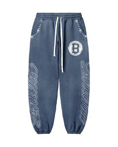 Ensembles deux pièces de sport personnalisés Survêtements à capuche avec poches pour pantalons et manches avec contour en strass Couleur personnalisée et design Survêtements de sport - Product Image 3