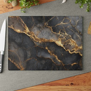 Tabla de Cortar de Vidrio Templado Estilo Helado para Frutas y Verduras, Uso en la Cocina, Servir y Exhibición Moderna en la Encimera - Product Image 2