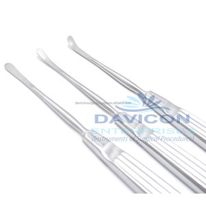 Elevador Perióstico Médico Obwegeser de 6 mm (Recto, Ligeramente Curvado) Manual de Acero Inoxidable para Cirugía Maxilofacial - Product Image 6