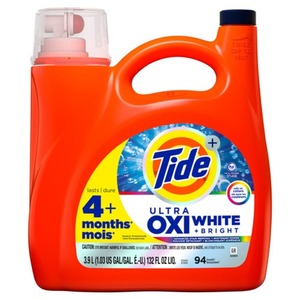 El líquido Tide Ultra Oxi de calidad superior elimina el 99% de manchas, entrega rápida disponible, obtenga este potente detergente para un brillo limpio - Product Image 3