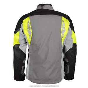 เสื้อแจ็กเก็ตมอเตอร์ไซค์แฟชั่นใหม่สำหรับทุกฤดูเสื้อผ้ากีฬามอเตอร์ครอสสีดำสีเหลืองป้องกันหน้าอกพร้อมคุณสมบัติขนาดใหญ่พิเศษ - Product Image 3