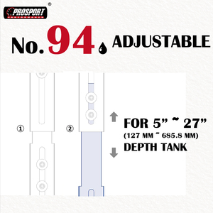 Nouveau capteur de niveau universel électrique 240-33 Ohm pour réservoir de carburant/eau, flotteur de niveau 94 pour bateau marin - Product Image 5