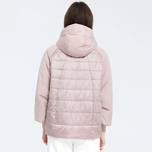 Fabrication de vêtements prix de gros femmes vestes bouffantes pas cher prix vêtements d'hiver fermeture éclair dernière conception veste respirante pour femmes - Product Image 4