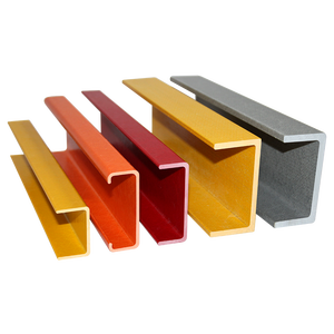 Profilo a C in FRP - Canale in Fibra di Vetro Non Conduttivo per Supporti Elettrici e di Telecomunicazione - Product Image 1