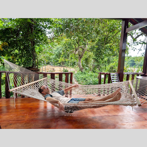 JNC Macrame Bohemian Handmade <b>Hanging</b> <b>Chair</b> Eco Friendly - Product Image 4