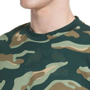 เสื้อยืดรัดรูปแห้งเร็วสำหรับผู้ชายน้ำหนักเบาและสวมใส่สบายทนทานเสื้อผ้าถักลายพิมพ์สำหรับใช้ในยิม - Product Image 4