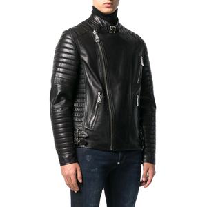 Veste en cuir de haute qualité Logo personnalisé Veste en cuir Vêtements de mode Veste en cuir pour hommes 2026 - Product Image 2