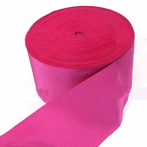 OEM Wholesale Maroon Moire <b>Ribbon</b> Customized Ceremonial Medal Moire <b>Ribbons</b> in <b>pink</b> Colors High Quality Bulk Supply - Product Image 2