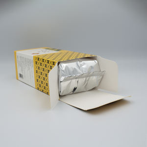 Boîte jaune café Arabica moulu vietnamien livraison rapide noir instantané pour eau bouillante contenant de la caféine emballage cadeau dans un carton - Product Image 1