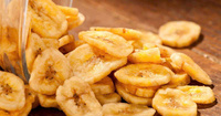 Export Van Vietnamese Leverancier Heerlijk Knapperige Bananenchips Harde Textuur Zoete Smaak Perfecte Snack Elke Gelegenheid Verpakte Tassen