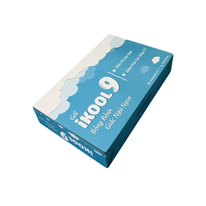 Boîte en carton ondulé rectangulaire personnalisé avec matériaux recyclés 50*10*30 Boîtes en papier rigide pour emballage d'oreiller - Product Image 4