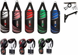 Ensemble de sac de boxe pour enfants avec gants, support réglable, pour l'entraînement et le fitness - Product Image 6