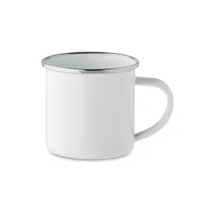 Tasse en céramique personnalisable - Mug en métal plaqué argent pour le merchandising - Product Image 6