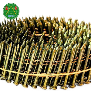 Haute qualité 1-3/4 \ "X 0.086 \" clous en bobine 9000 pièces lisse anneau tige Styles tête à carreaux prix compétitif acier fabriqué au Vietnam - Product Image 1