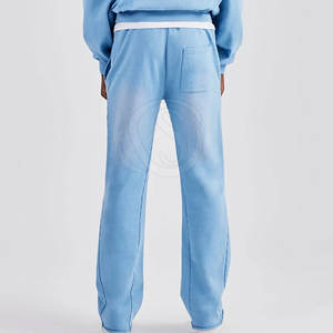 Conjunto Deportivo Informal de Invierno 2025 para Hombre, Sudadera con Capucha y Pantalones de Felpa Francesa, Logotipo y Color Personalizables, Diseño Sólido, Superventas - Product Image 5