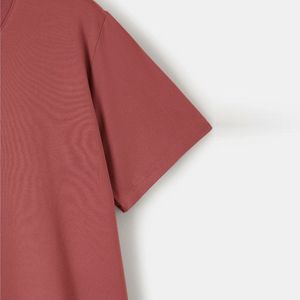 100% coton Design vierge nouveauté hommes T-Shirt décontracté Logo personnalisé impression o-cou tricoté tissu - Product Image 3