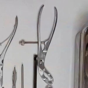 Ensemble d'instruments manuels pour la chirurgie des petits fragments osseux, en acier inoxydable, réutilisable - Product Image 5