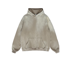 Sweat-shirts décontractés pour hommes, effet délavé, personnalisables, 100% coton, hiver, vente en gros, prix bas, coupe oversize, pour adultes, dernière arrivée - Product Image 4