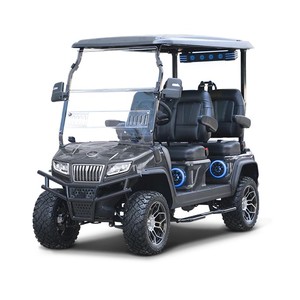 Carritos de Golf Eléctricos de Lujo Ultra Confortables, 2/4/6/8 Plazas, Sistema de Conducción Silencioso, Paquete LED, Alcance de 36 Hoyos, 60-100 KM, para Hoteles y Villas - Product Image 1