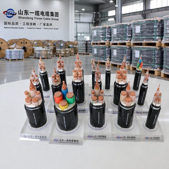 Low Voltage Copper Stranded Cable Armored Power Wire Flexible Electrical Conductor for Industrial Distribution