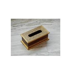 Boîte à mouchoirs en laiton design oiseaux et boîte à mouchoirs en laiton de haute qualité aspect moderne restaurant bar et boîte à mouchoirs en laiton à vendre - Product Image 4