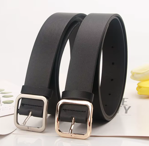 Cinturón Decorativo de Estilo Coreano al por Mayor, Cinturón Simple para Estudiantes con Hebilla Cuadrada de Aleación, Cinturón de Alta Calidad para Vestidos y Abrigos para <span class=keywords><strong>Mujer</strong></span> - Product Image 6