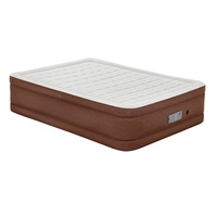 Matelas Gonflable de Luxe avec Pompe Intégrée pour la Maison, le Camping, les Invités – Lit d'Appoint Double Hauteur Réglable