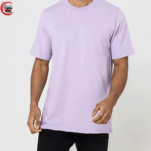 T-shirt Homme 300 Gsm Heavyweight Crew Neck Drop Shoulder T-Shirt 100% Cotton Personnalisable Blank Streetwear Oversized T-Shirt - Product Image 1