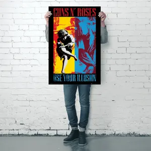 Póster de diseño moderno de Guns N' Roses, utilízalo como decoración de pared - Product Image 5