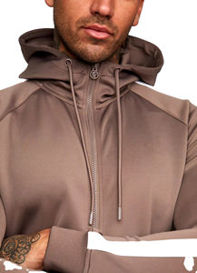 Vente en gros Ensemble pull-over et sweat à capuche 2 pièces unisexe Tenues de jogging Survêtement pour hommes grande taille - Product Image 5