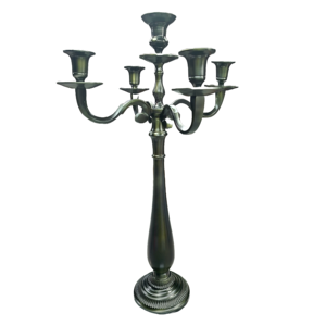 Soporte de vela de Navidad de aluminio de lujo personalizable decoración del hogar soporte de vela de Metal - Product Image 2