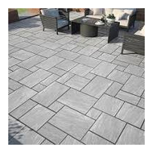 Pierre de pavage naturelle durable en grès gris Kandla pour les allées de jardin, les cours et les espaces extérieurs - Product Image 4