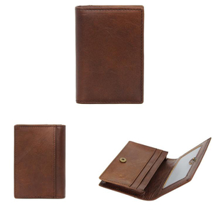 ที่ใส่บัตรหนังแท้บางและกระเป๋าสตางค์พร้อมที่หนีบเงินสามารถรองรับ RFID - Product Image 5