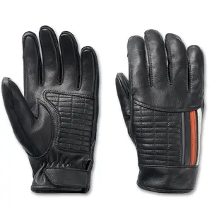 Guantes de moto de moda unisex para hombre, piel de oveja de calidad superior suave, piel auténtica, precio al por mayor para uso diario al aire libre