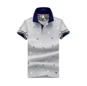 制造商让您的品牌超级品质夏季加大码时尚空白高尔夫马球t恤