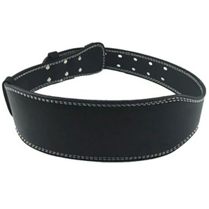 Cinturón de levantamiento de pesas de piel de vaca de alta calidad con hebilla de acero para gimnasio Fitness-Durable transpirable de Pakistán - Product Image 6