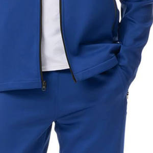 Veste pantalon de survêtement avec logo personnalisé, ensemble de jogging, 2 pièces, ensemble pantalon de survêtement et ensemble de sweat à capuche avec impression bouffante, sweat à capuche brodé - Product Image 2