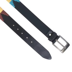 Thắt lưng da kiểu polo cổ điển dành cho người cưỡi ngựa, thắt lưng cưỡi ngựa thanh lịch, khóa thép bền chắc, thích hợp cho các sự kiện ở chuồng ngựa - Product Image 5