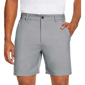 Men'<b>s</b> Casual Shorts <b>9</b> inch Inseam Elastic Waist Drawstring Short Lightweight Stretch Summer Beach Shorts - Product Image 2