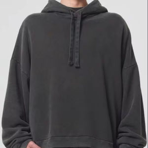 Bulk Baggy Hoodies Unisex <b>Thick</b> Printed <b>Fleece</b> Hoodies Custom Logo Streetwear 100% Cotton French Terry Heavyweight Hoodies - Product Image 1