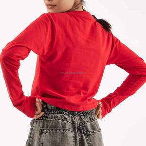 Customizable 2026 Women's O-Neck <b>Crop</b> <b>Top</b> T-Shirt High Quality Slim Sport Lightweight Casual Eco-Friendly Quick Dry Breathable - Product Image 3